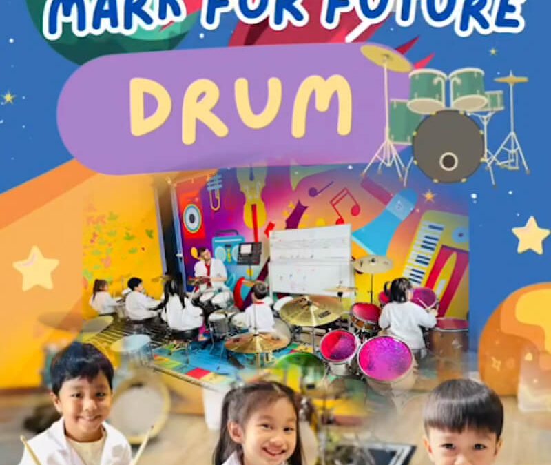 We had awesome drum lessons today!
